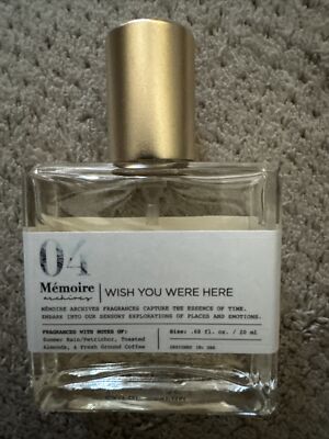 Memoire Archives 04 WISH YOU WERE HERE Perfume Fragrance 0.68 fl. oz. 