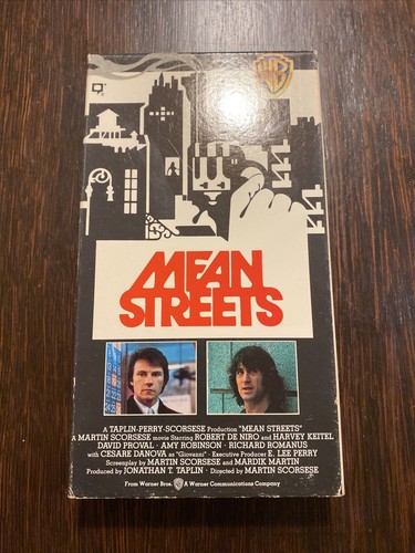 (未使用･未開封品)Rap: Soul of the Streets [VHS] Mean Streets (VHS,1973) ROBERT DE NIRO, HARVEY KEITEL, DAVID