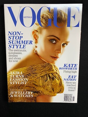 Vogue Australia November 2006 - Kate Bosworth, Naomi Campbell, Maurice Roucel