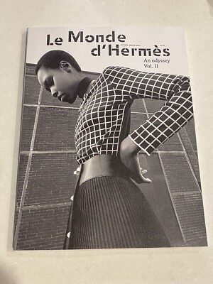 Hermes 2021 The World Le Monde Autumn Winter Catalog Magazine. Collectible. New