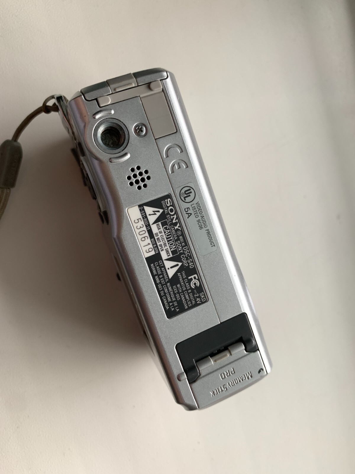 Sony Cyber-shot DSC-S40 4.1MP Digital Camera - Silver | eBay