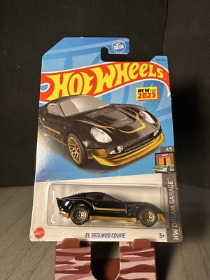 2023 Hot Wheels El Segundo Coupe 4/5 HW Dream Garage 105/250 in Black | New