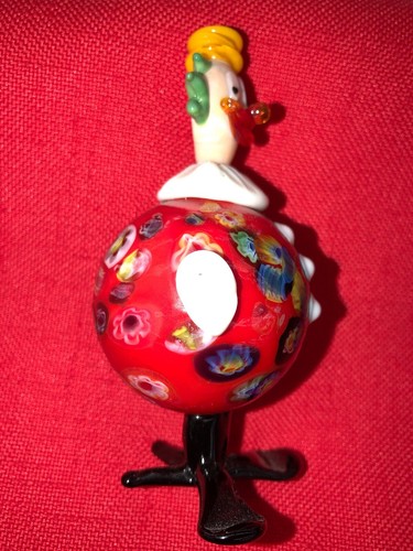 MURANO STYLE GLASS CLOWN FIGURINE 4