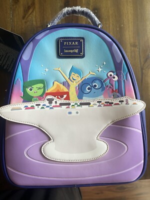 Loungefly Disney Pixar Inside Out Cast Mini Backpack Sold out Exclusive new 