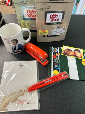 OFFICE SPACE WIDESCREEN SPECIAL EDITON GIFT SET OPEN BOX