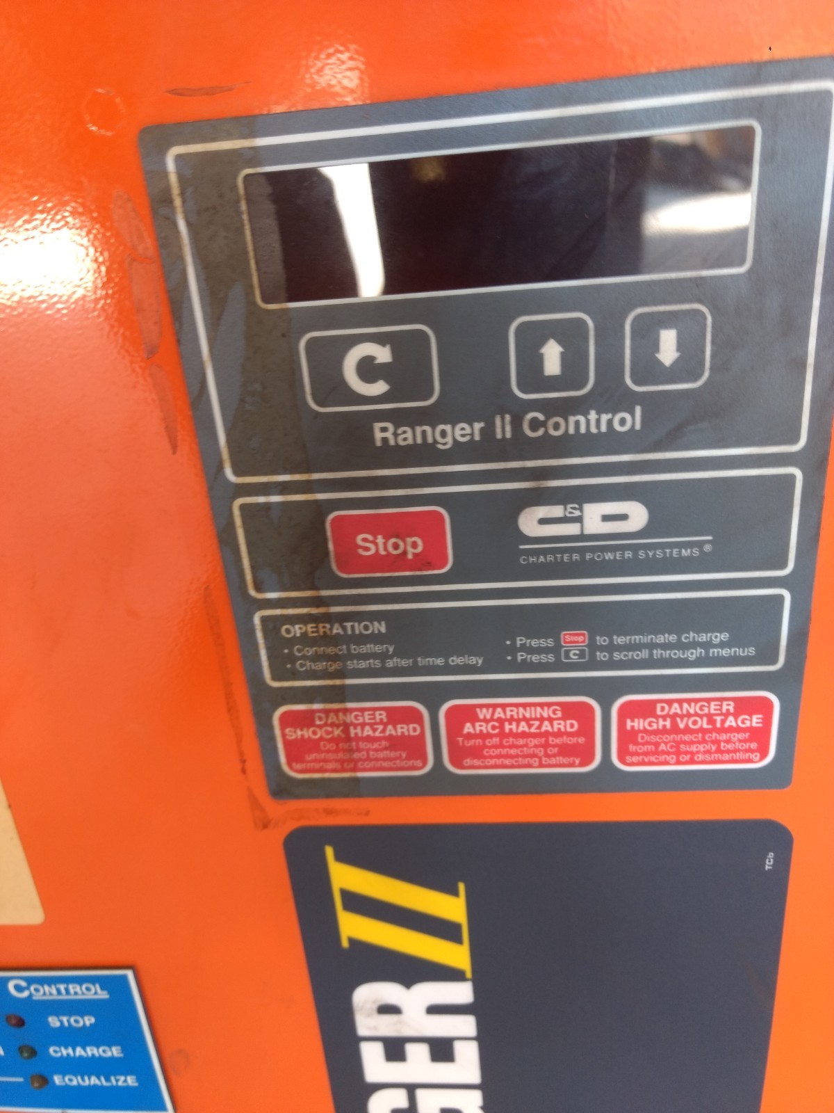 C&D Ferrous Five 36 volt  3 Phase  forklift battery charger