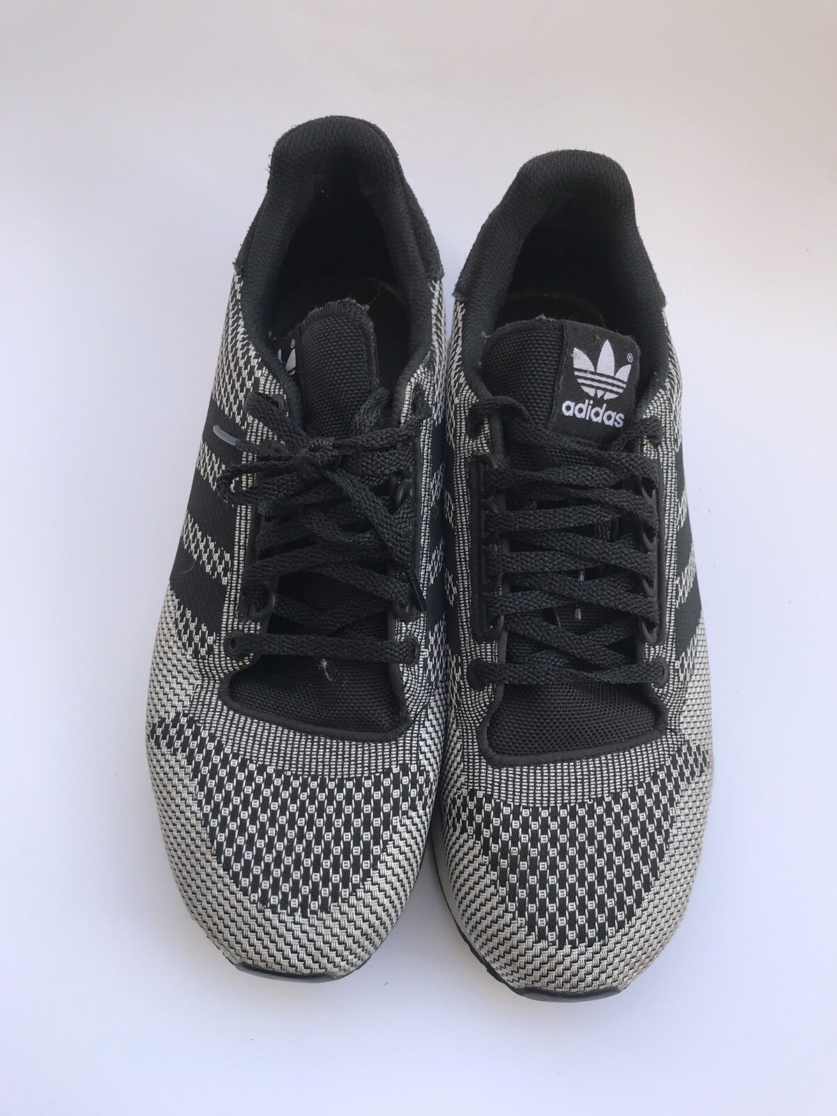Adidas ZX 500 OG Weave Black Grey US 10 Men's Sneakers Worn Adidas ZX 500 OG Weave Black Grey US 10 Men's Sneakers Worn