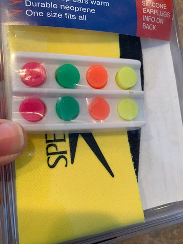 NEW Speedo Begin To Swim Earband And Earplugs One Size Swimming Water