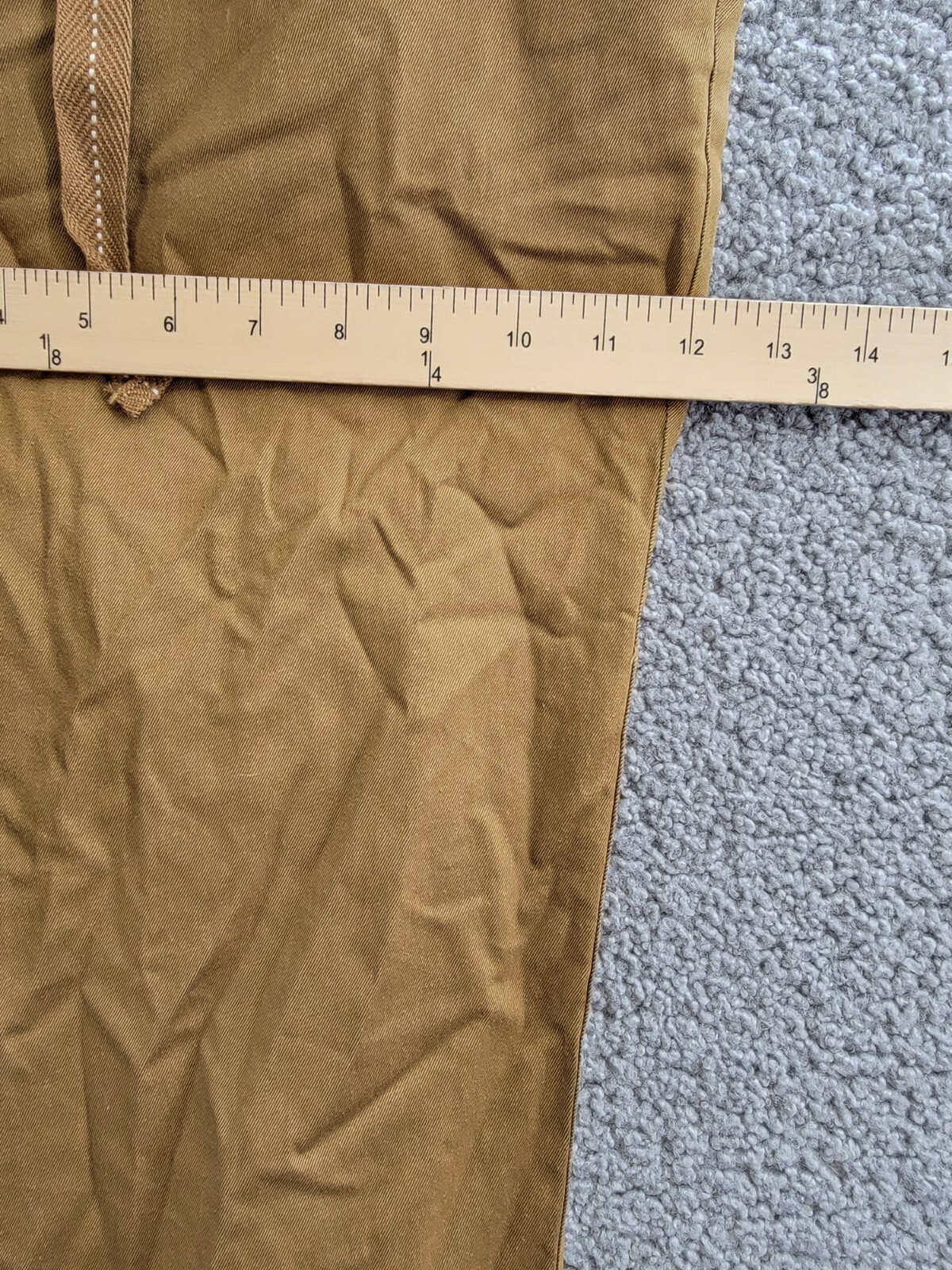 Galaxy By Harvic Basic Stretch Twill Joggers Men's XL Timber Drawstring Waist - Picture 6 of 15