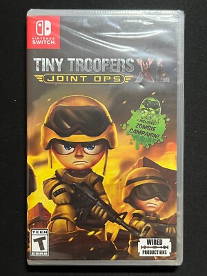 Tiny Troopers Joint Ops XL Nintendo Switch Brand New Sealed