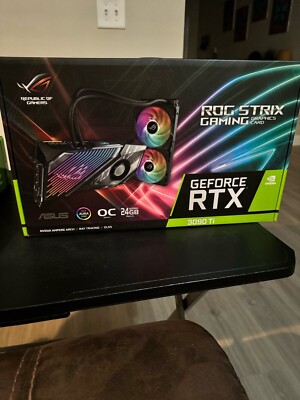 ASUS ROG Strix Liquid Cooled NVIDIA GeForce RTX 3090 Ti OC Edition Graphics Card