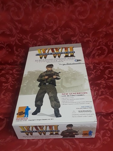 Rare dragon figure hugo rheinhardt German panzer crew 70782
