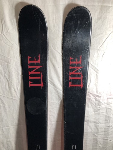 Line Mike Nick Pro Model Twin Tip Skis 171cm Salomon C405 Bindings