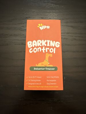 NPS Alpha Dog Tool Anti Bark Deterrent Dog Barking Trainer