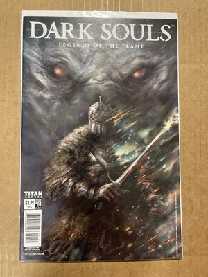 Dark Souls #1 Legends Of The Flame Cover E Percival Titan Comics 2016 NM RARE
