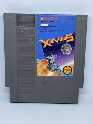 Xevious (Nintendo Entertainment System) Tested Working Cleaned Authentic NES