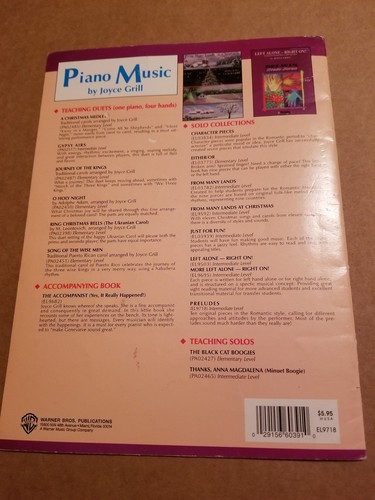 Preludes By Joyce Grill Belwin Studio Series