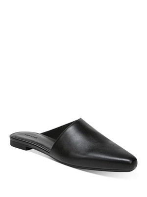 

ВИНС. Женские черные кожаные мюли без шнуровки Gena, Черный, H5094L2