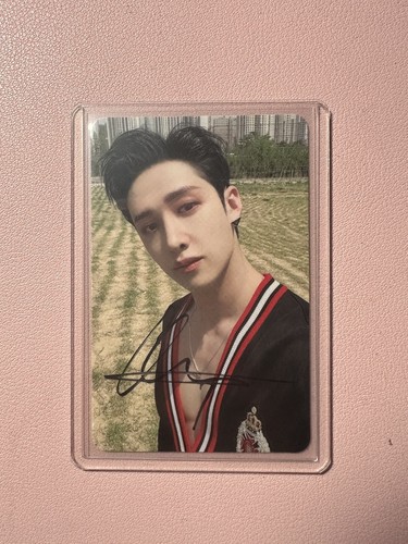 デジパ　サイン入り　ハンビン 1 SIGNED AUTOGRAPHED Stray Kids HAN Jisung Photocard