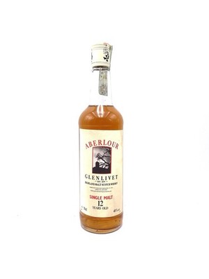 ABERLOUR GLENLIVET - 12 YO SINGLE MALT SCOTCH WHISKY - 0,7L 40% - ANNI '90S