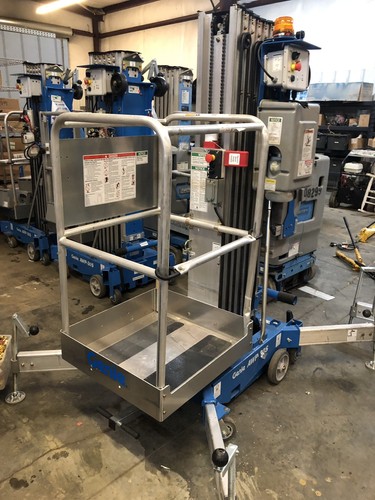 2017 GENIE AWP-30S DC POWERED VERTICAL MAST ONE MAN SCISSOR JLG AWP LIFT