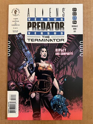 Aliens vs. Predator vs. Terminator #3 | VF+ 2000 Dark Horse | Combine Shipping