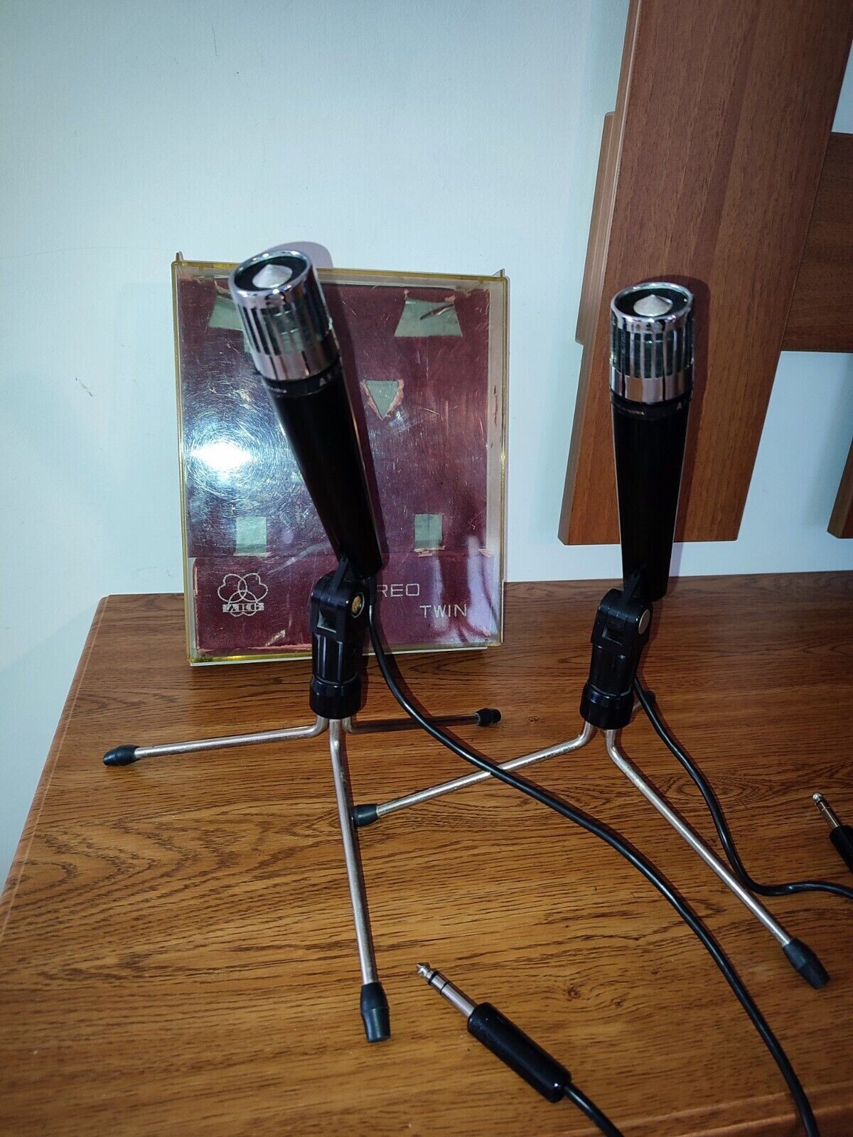 配信機器・PA機器・レコーディング機器 AKG-D11D-HL-STEREO-TWIN Made in Austria Tested. AKG TWIN microphone D11D HL stereo twin Austria