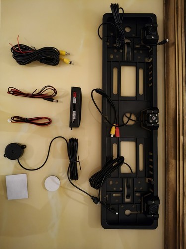 Porta Targa Con Telecamera E Sensori Di Parcheggio | Per Auto Europee Con Allarme Sonoro - Foto 6