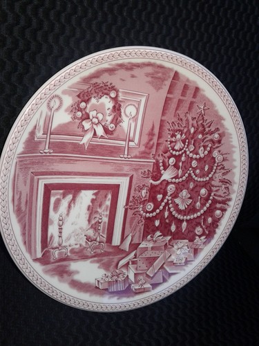 Christmas Eve Plate Josiah Wedgwood Williams-Sonoma Plate, England, 8 3/4