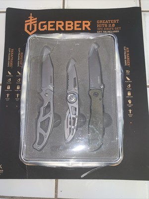 Gerber greatest hits 3 peace collector knife set