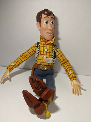 Disney Store Pixar Toy Story Sheriff Woody 15 Pull String Talking Doll No Hatのebay公認海外通販 セカイモン