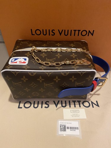 Louis Vuitton X NBA Dopp Kit Blue for Men