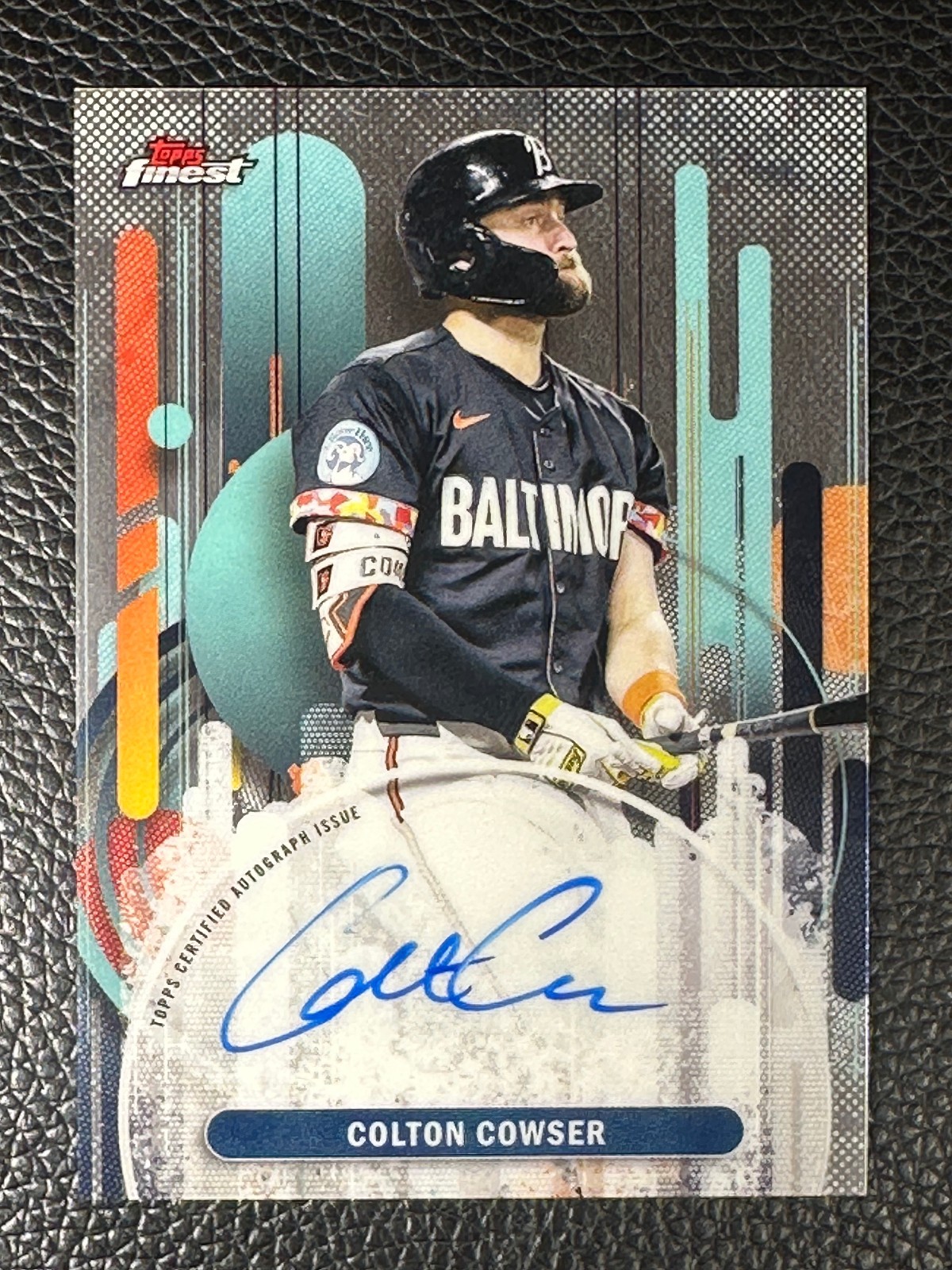 2025 Topps Finest Colton Cowser Auto Autograph
