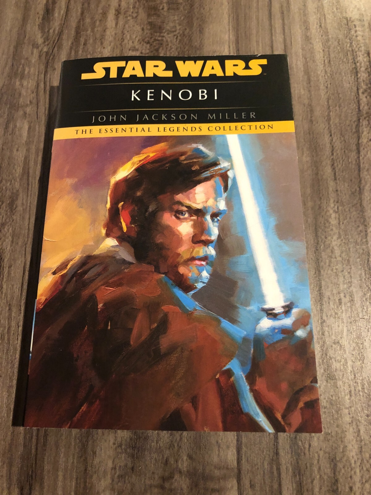 SIGNED KENOBI Star Wars Legends Novel Book John Jackson