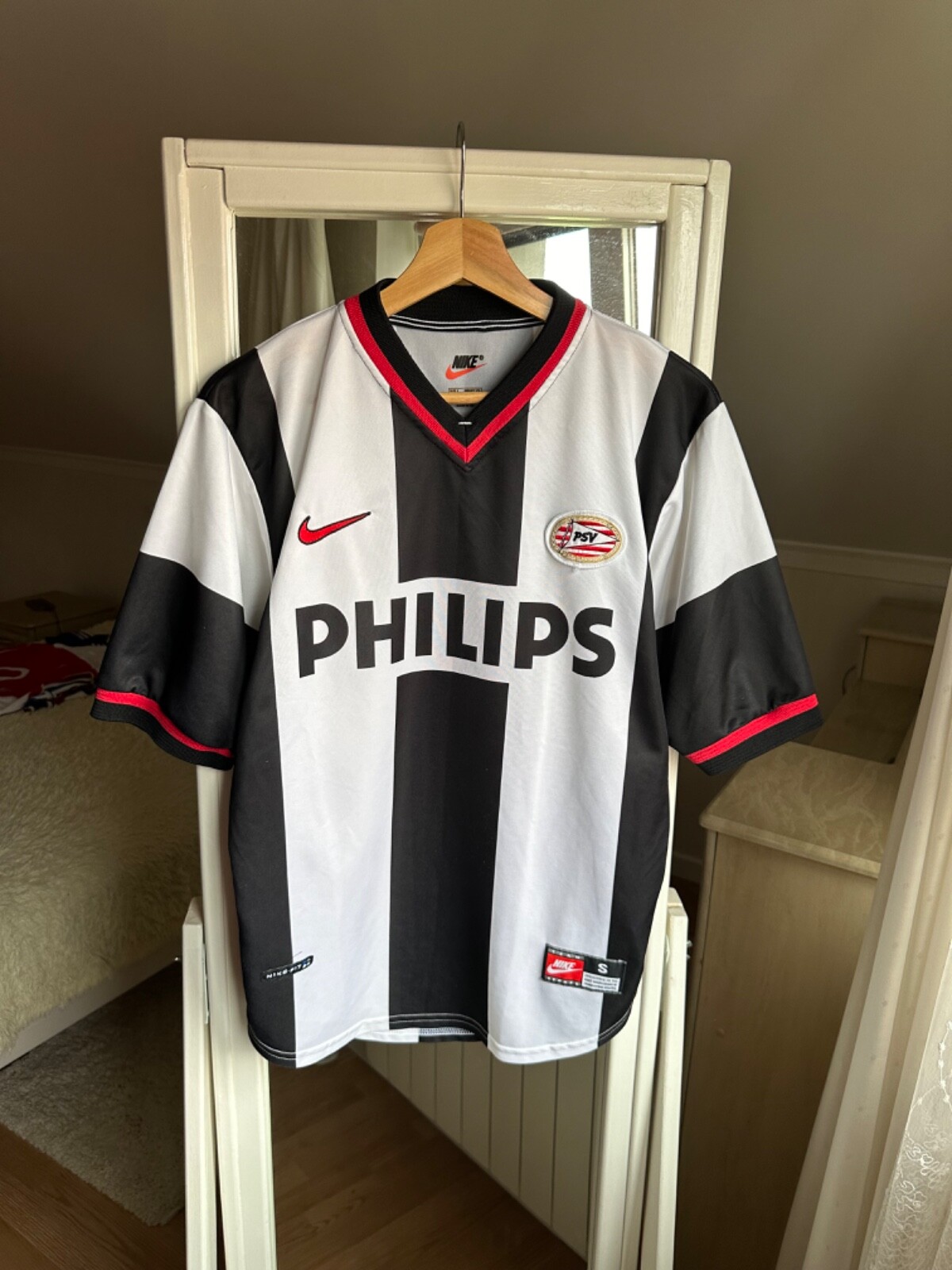 PSV EINDHOVEN 1998 1999 AWAY FOOTBALL SHIRT SOCCER JERSEY