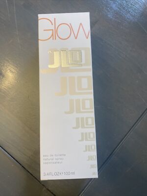 Jennifer Lopez Glow Perfume for Women 3.4 oz / 100 ml EDT New in Box NO Plastic