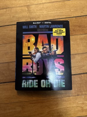 Bad Boys: Ride or Die - Blu-ray + Digital - New Sealed With Slip Cover