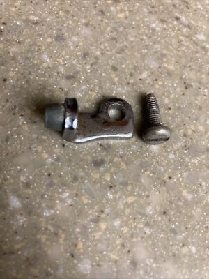 Vintage Schwinn Frame Mount Shifter Cable Housing Stop W/ Mount Screw