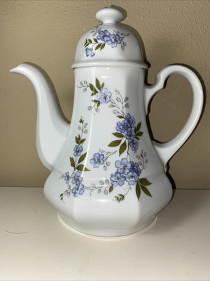 Bavaria coffee or tea crockery Marktleuthen Winterling blue and white crockery special gift