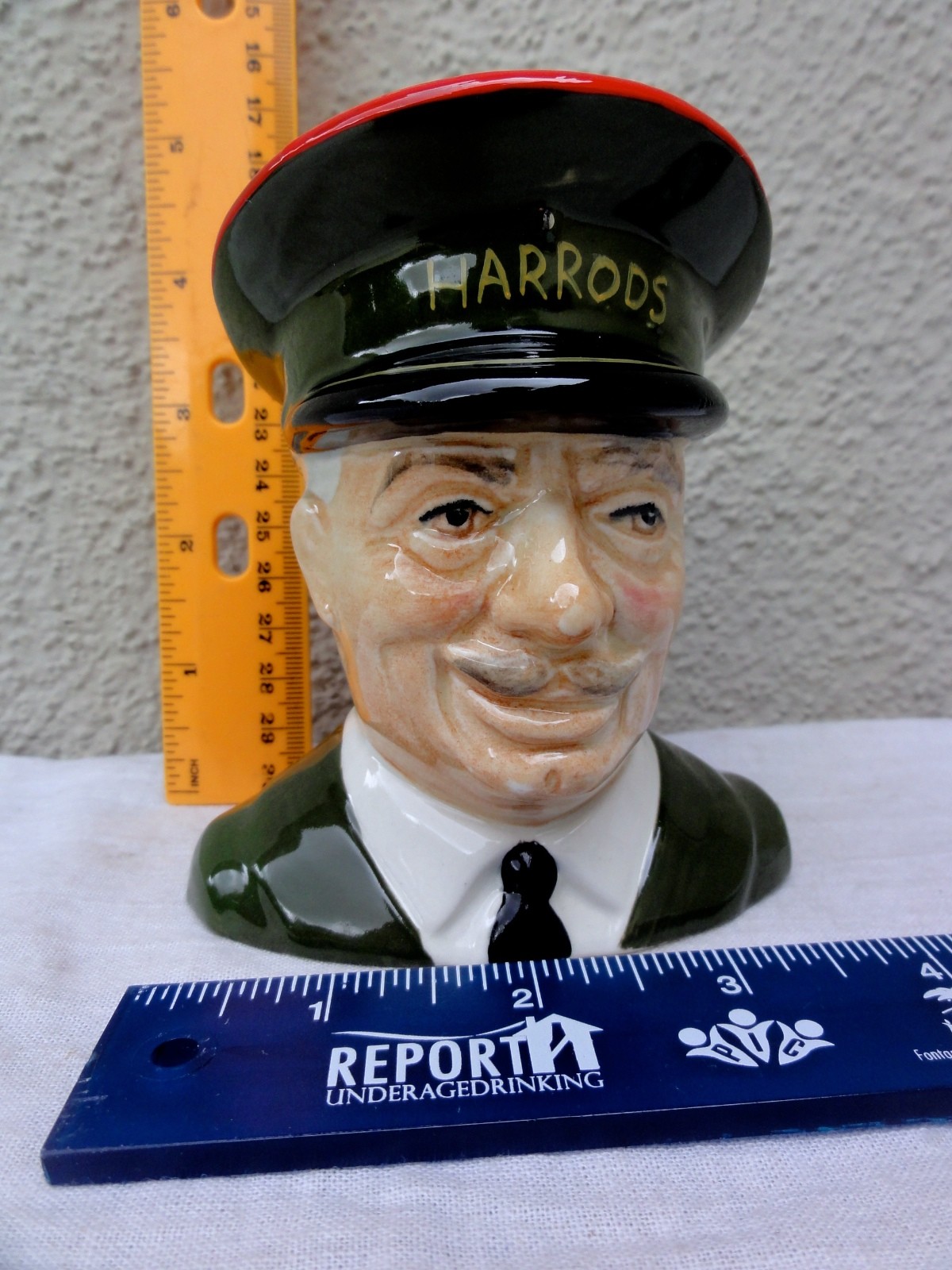 Carlton Ware - England - Character Toby Jug 4497 - *Harrods