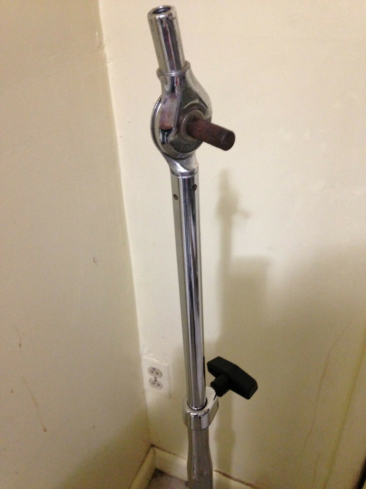 Ludwig Hercules Straight Crash/Ride Cymbal Stand Vintage 70s Tube-Leg Tripod USA