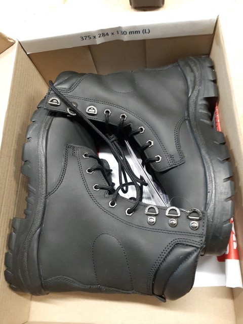 steel blue portland boots