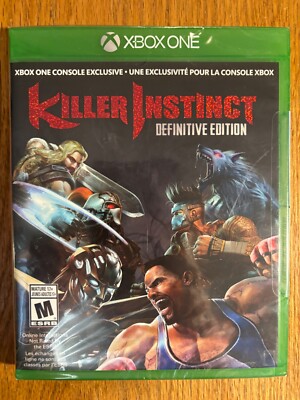 Killer Instinct Definitive Edition Xbox One Brand New Sealed Tear READ