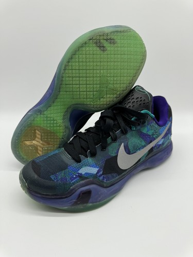 Nike Kobe 10 Peach Jam (705317-305) Mens Size 8 Emerald Glow Nike Kobe 10 Peach Jam (705317-305) Mens Size 8 Emerald Glow