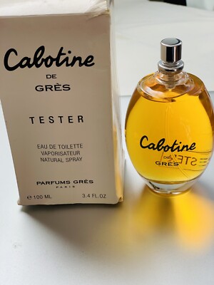 CABOTINE DE GRES TESTER EDT 3.4 Oz FULL BOX DAMAGD NO CAP FOR WOMEN