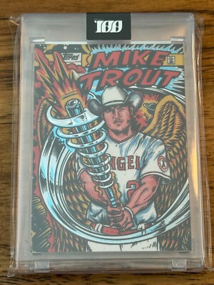 2022 Topps Project 100 MIKE TROUT #41 by Lamour Supreme