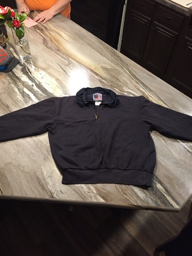 Navy Firefighter Job Shirt Size: Medium