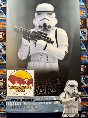 Hot Toys Star Wars A New Hope Stormtrooper W/ Death Star MMS736 1/6 Sideshow