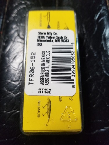 Storm Rattlin' ThinFin Dealer Box 6pc Lot NOS NIB Pre Rapala Sealed Blue Label