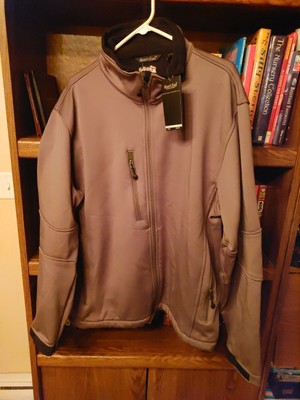 River's End Soft Shell Jacket Mens Lightweight - GRAY size XL JOY CONE WORKER 